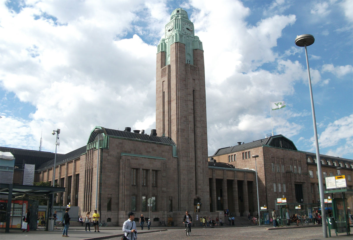 Хельсинки, железнодорожный вокзал