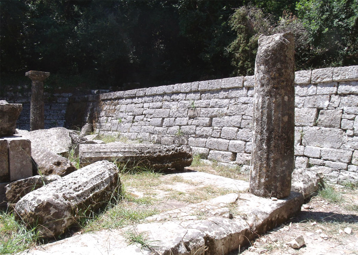 Керкира, Корфу, Kerkyra, Corfu, храм Геры