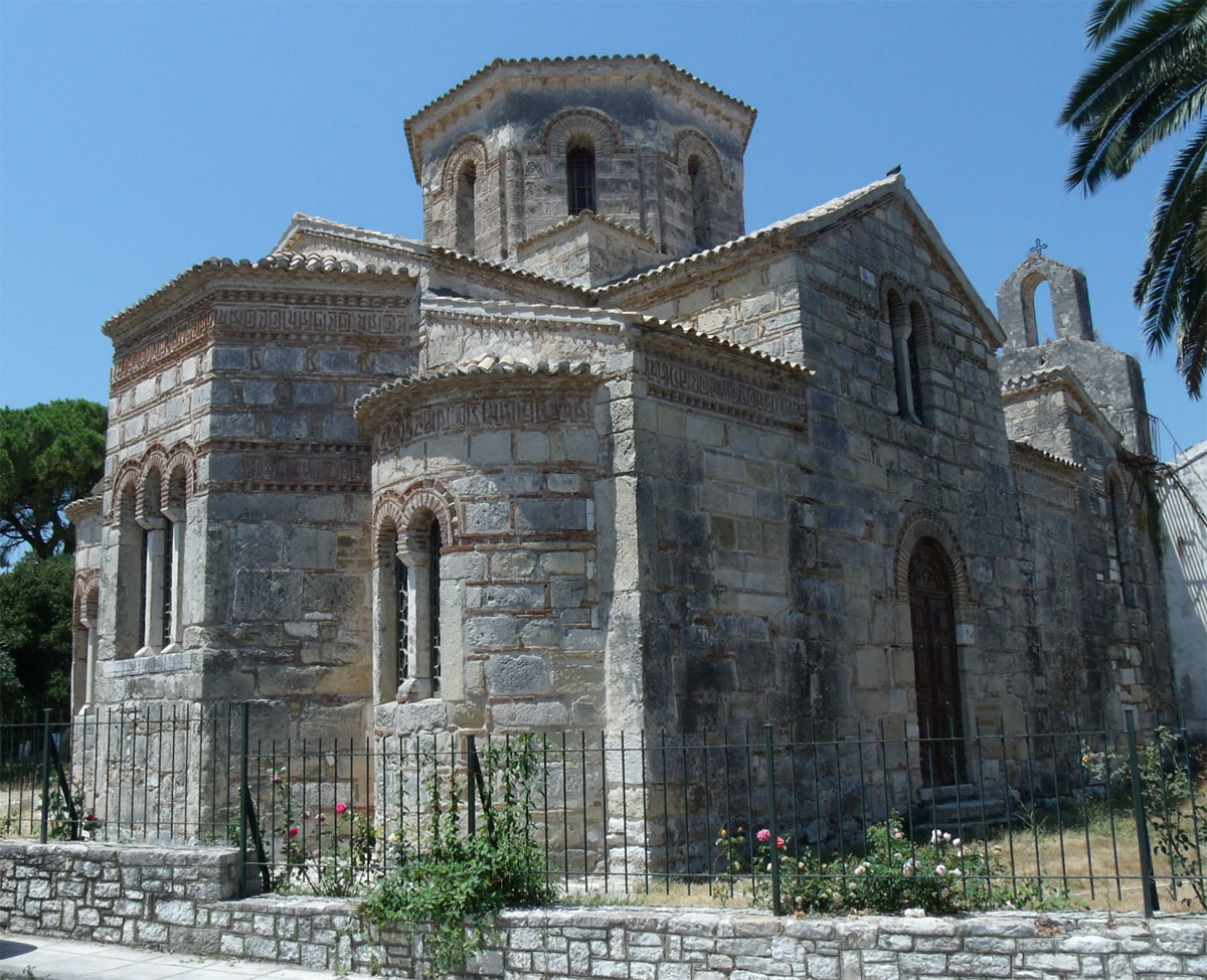 Керкира, Корфу, Kerkyra, Corfu, церковь Язона и Сосипатра