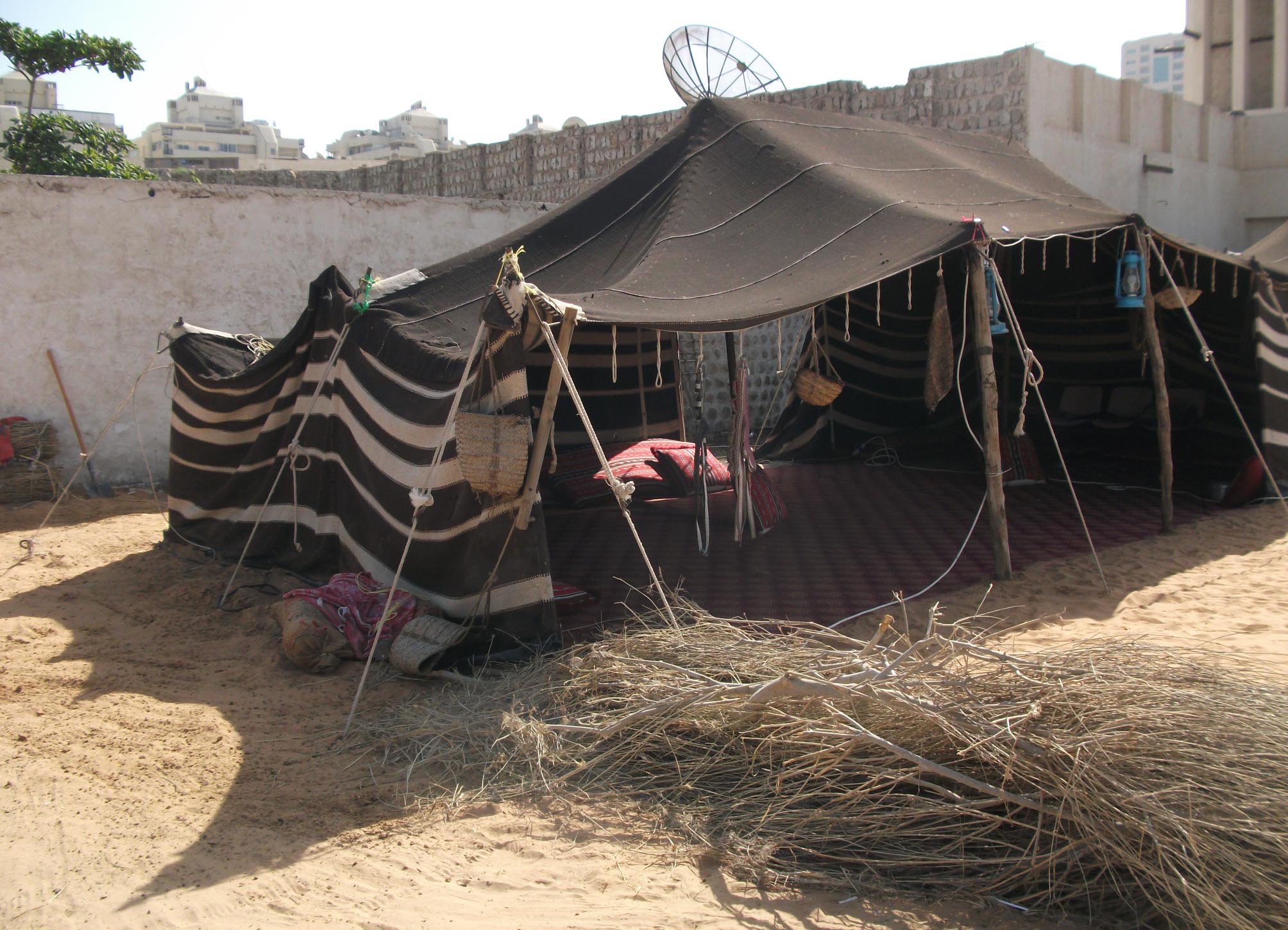 Шарджа, бедуинский шатёр